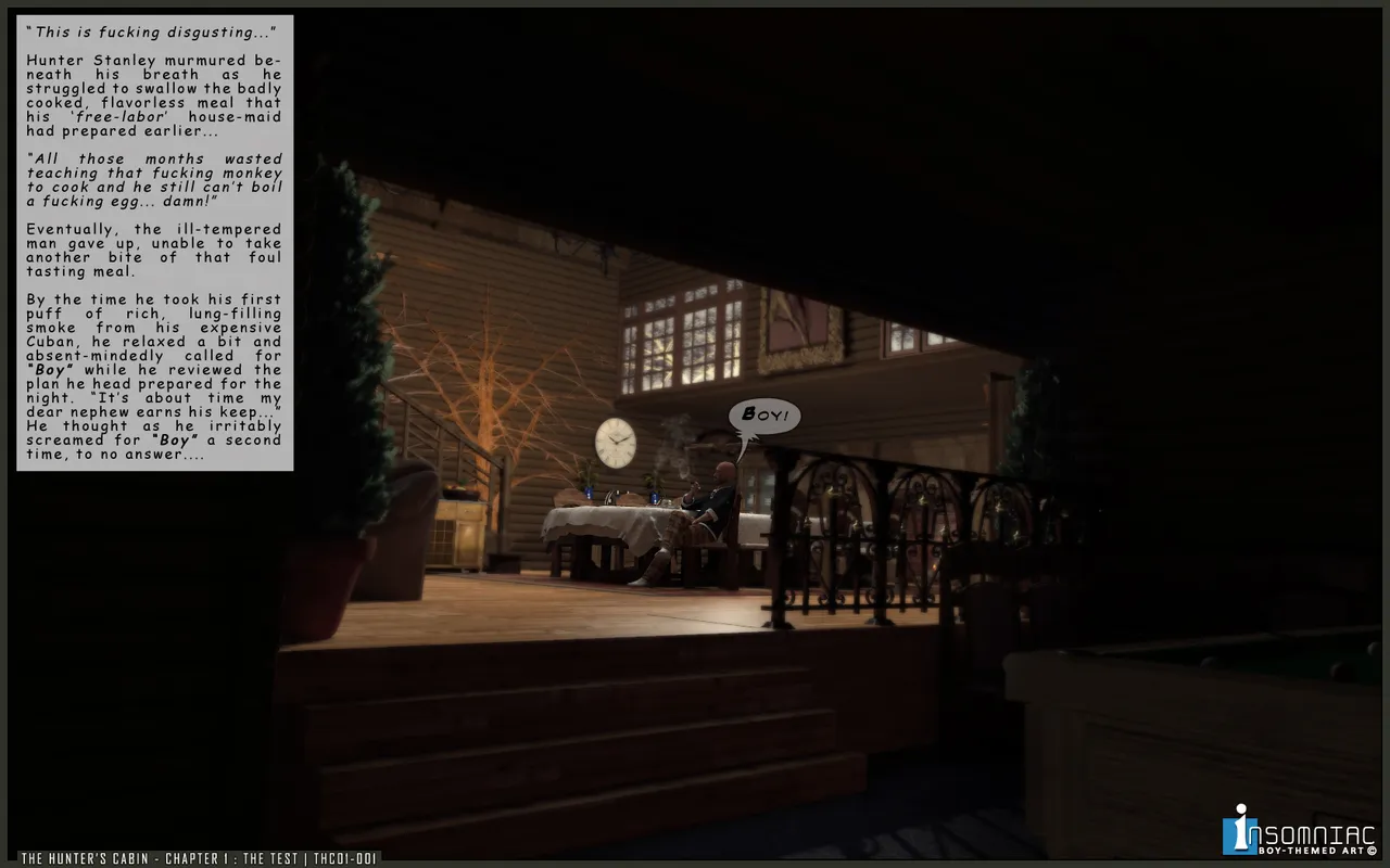 Insomniac - The Hunter's Cabin page 8 full