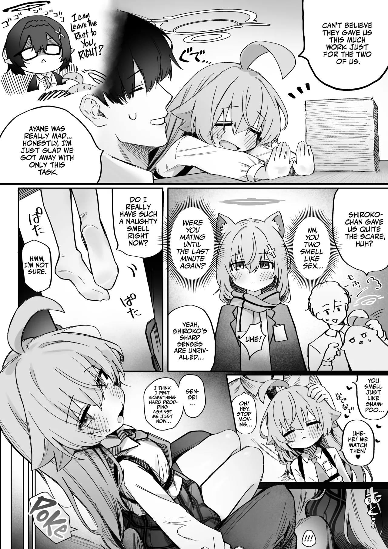 Koibito Hoshino to Amatoro Ecchi suru Hon | A Lovey-dovey NSFW Book About Hoshino! page 8 full