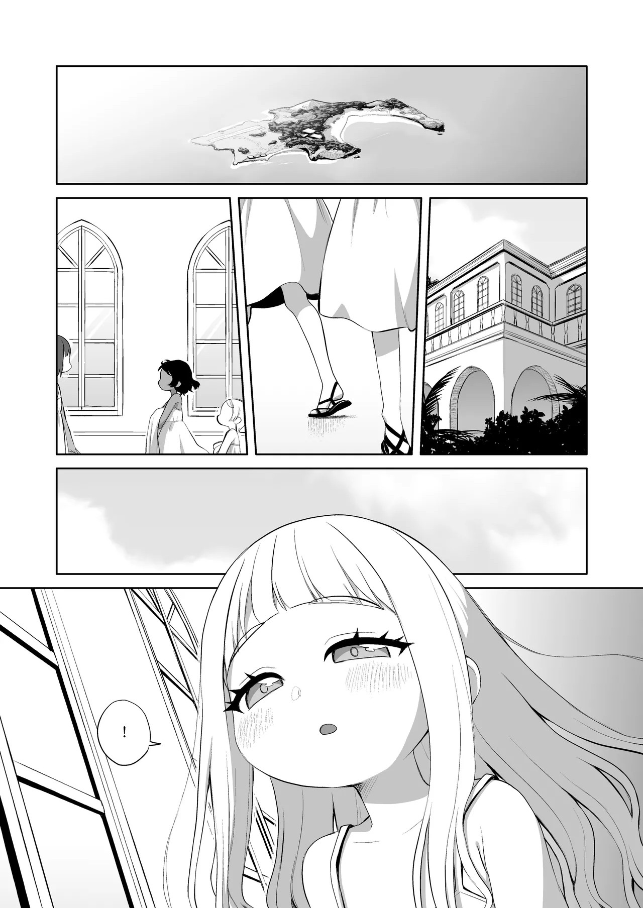 Tengoku ni Ichiban Chikai Shima - Le chant du petit oiseau piégé sur cette île n'atteint personne. page 2 full