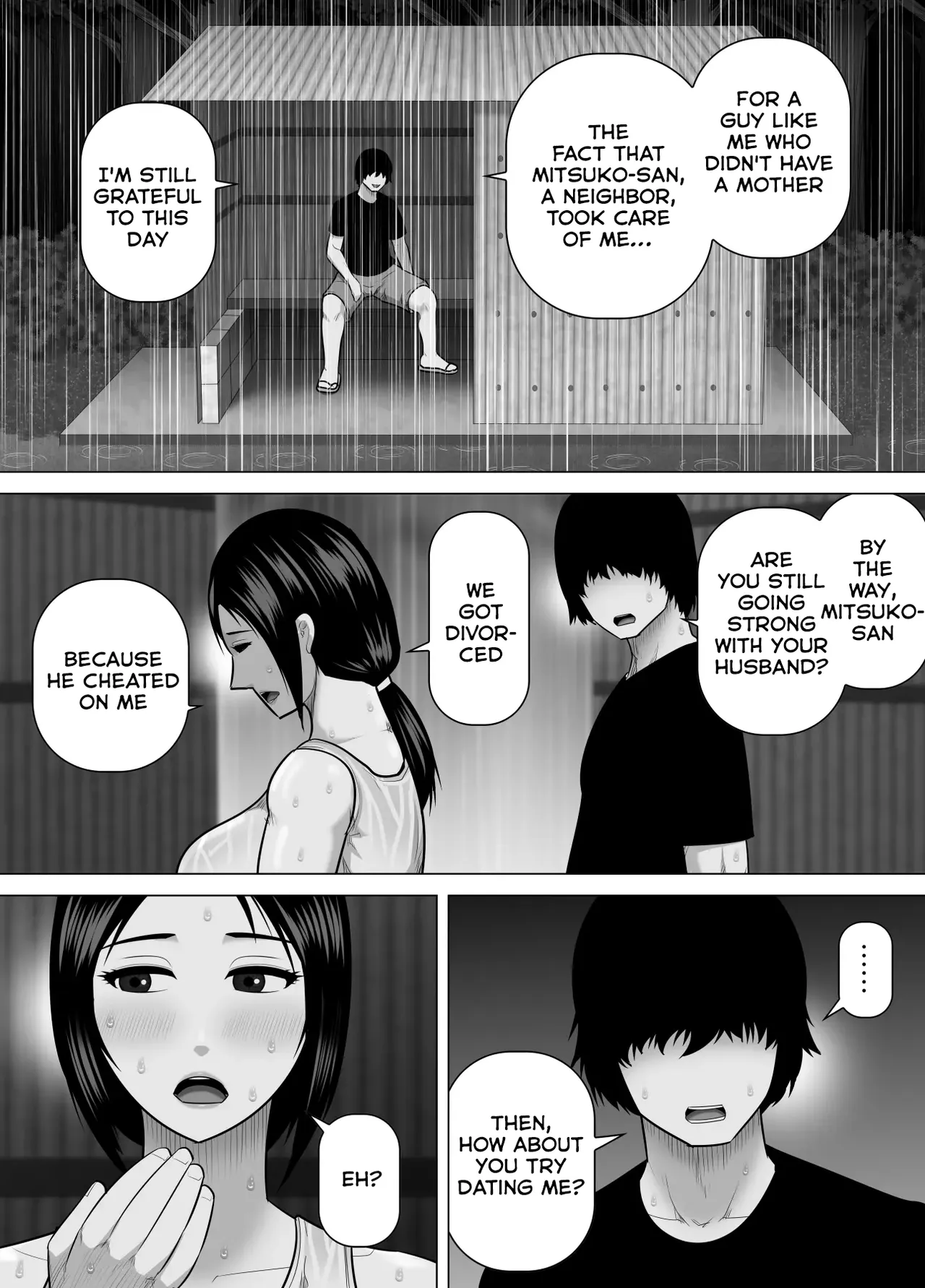 Sodate no Oya no Mitsuko-san to Juu-nen-buri ni Inaka de Saikai Shite Sugu ni Sex Shita Hanashi page 5 full