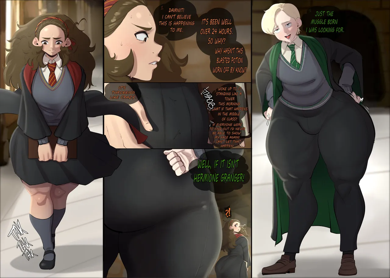 Call me Mudblood one more time.... page 1 full