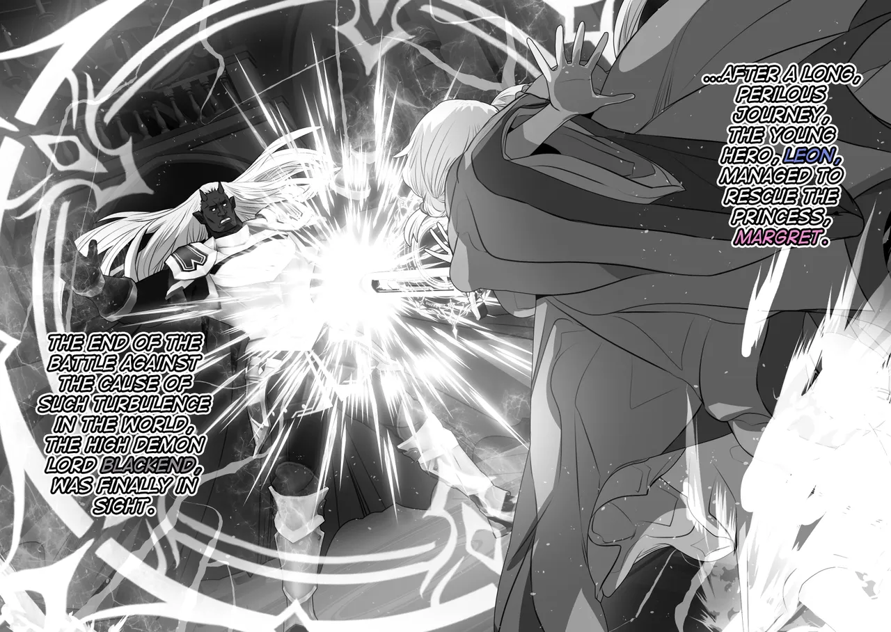 Yuusha to Heroine no W Mesu Ochi de Sukuwareta Sekai page 2 full