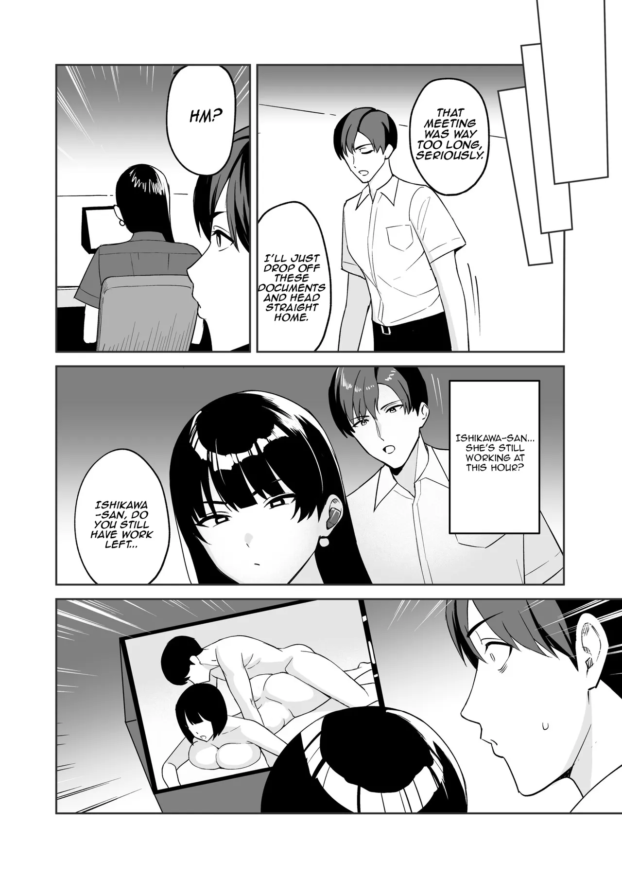 Gohoubi wa Karada de. ~Ero-sugi Fukuri Kousei wa Seishori-ka no Oshigoto~  | The Reward is the Body ~The Overly Lewd Employee Benefits of the Service Department~ page 8 full