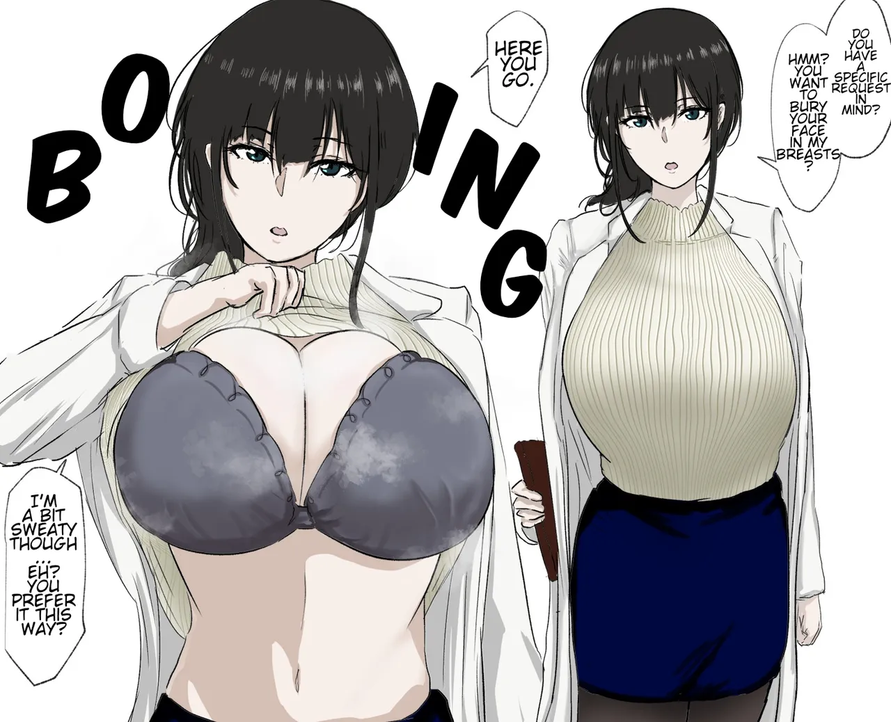 The School Nurse —Summer Break Edition— Introduction + Ms. Sakakibara in Winter + Ms. Sakakibara Does Whatever You Want + A Summer Reward page 6 full