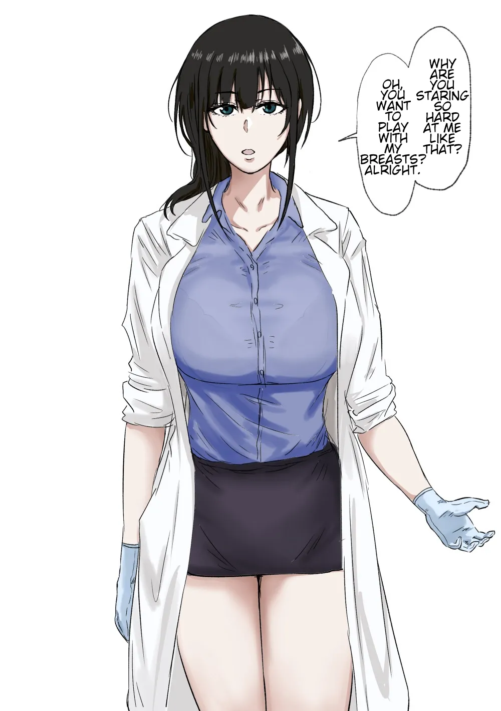 The School Nurse —Summer Break Edition— Introduction + Ms. Sakakibara in Winter + Ms. Sakakibara Does Whatever You Want + A Summer Reward page 8 full