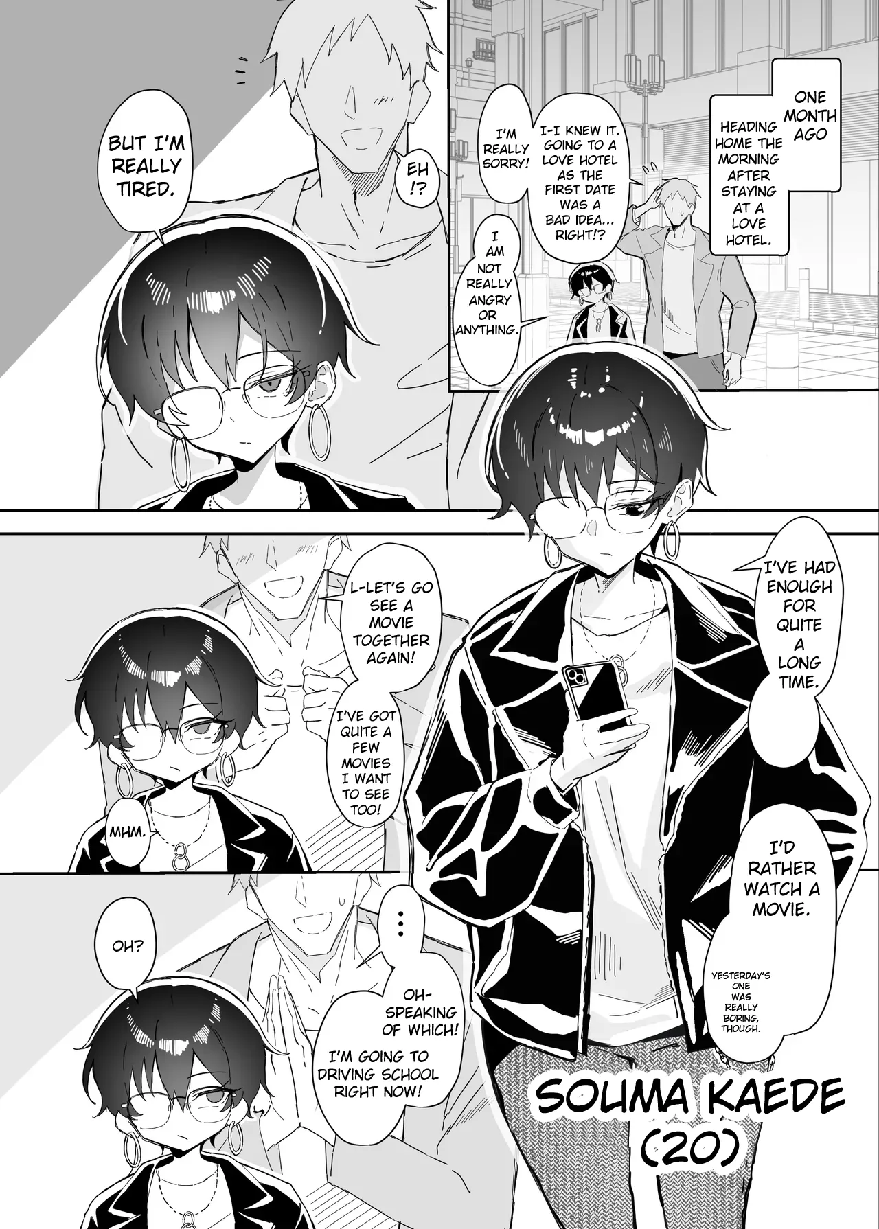 A Boring Date With My Blunt, Boyish Babe And Her Hidden Assets Part 2 page 5 full