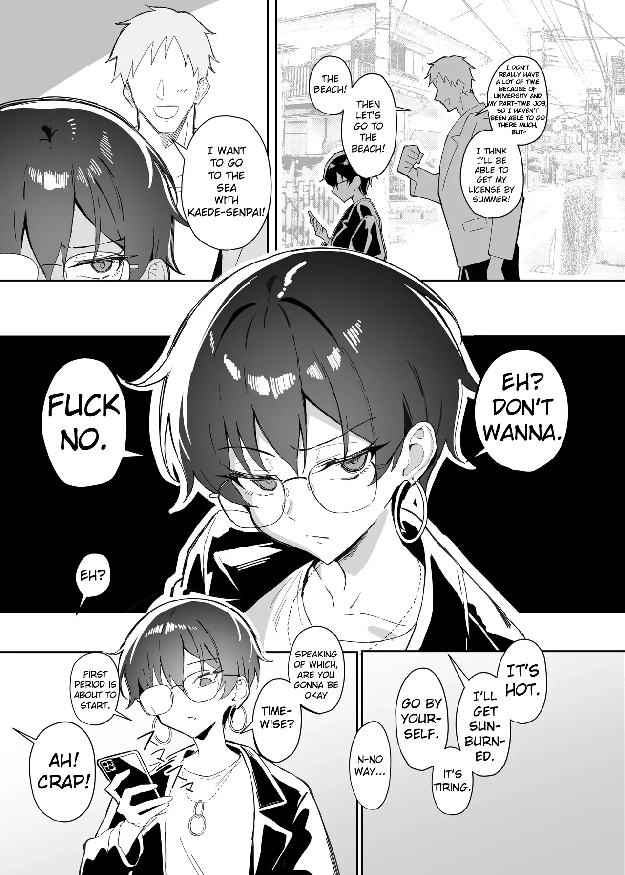 A Boring Date With My Blunt, Boyish Babe And Her Hidden Assets Part 2 page 6 full