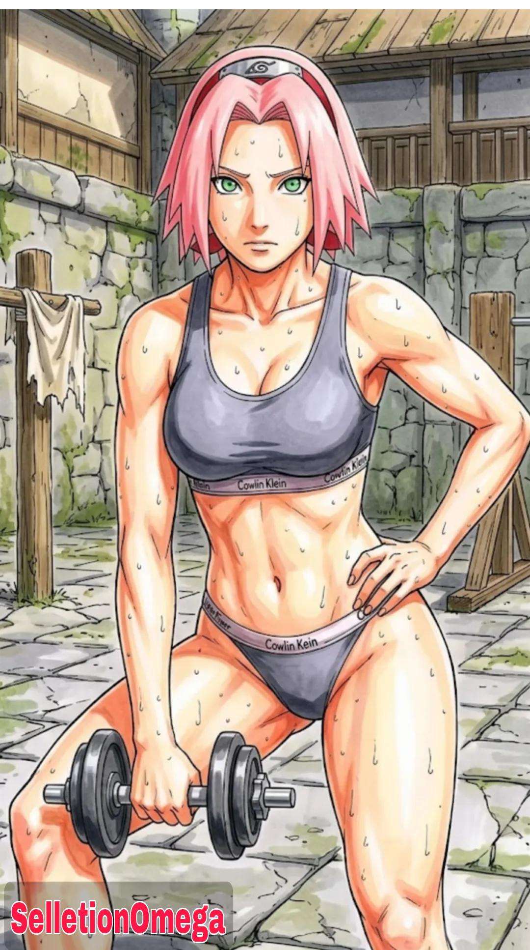 Sakura Haruno Sweaty In Undies page 10 full