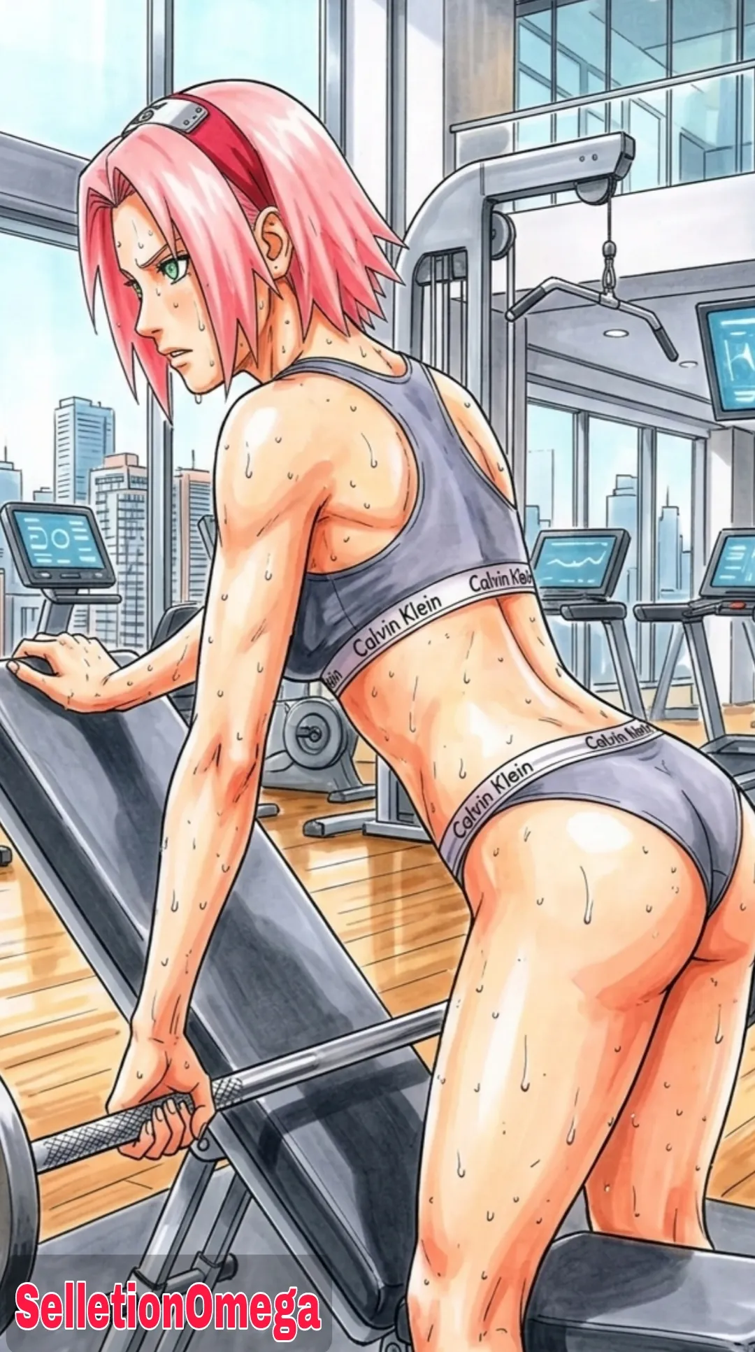 Sakura Haruno Sweaty In Undies page 9 full