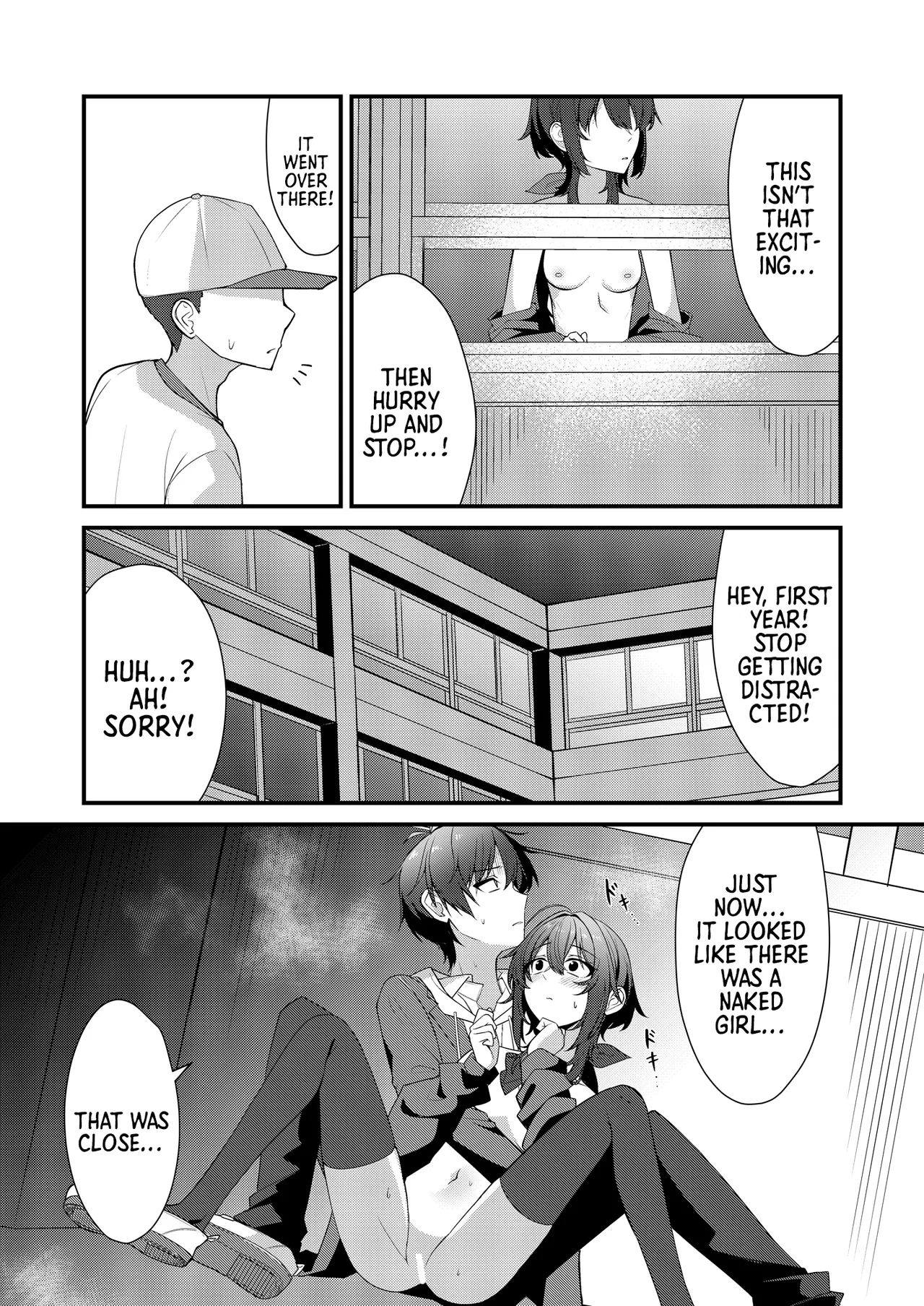 Sunaode kuuru nakimi ga suki koonai roshutsu-hen | I Like How Cool and Honest You Are: School Exhibitionism Chapter page 10 full