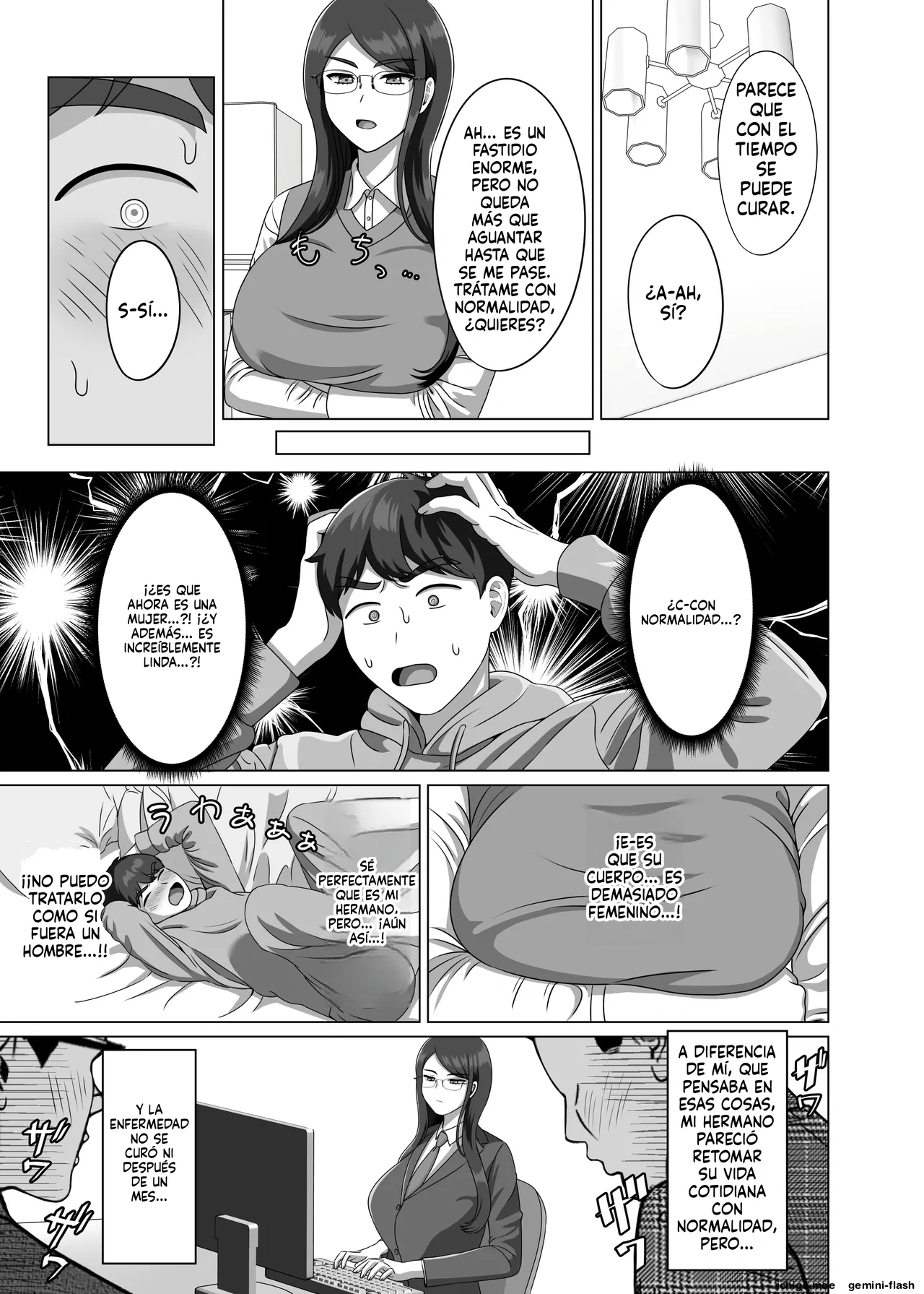 TS shita Ani ni Horete shimatta node Haramasete Kanzen ni Onna ni suru  MTL page 5 full