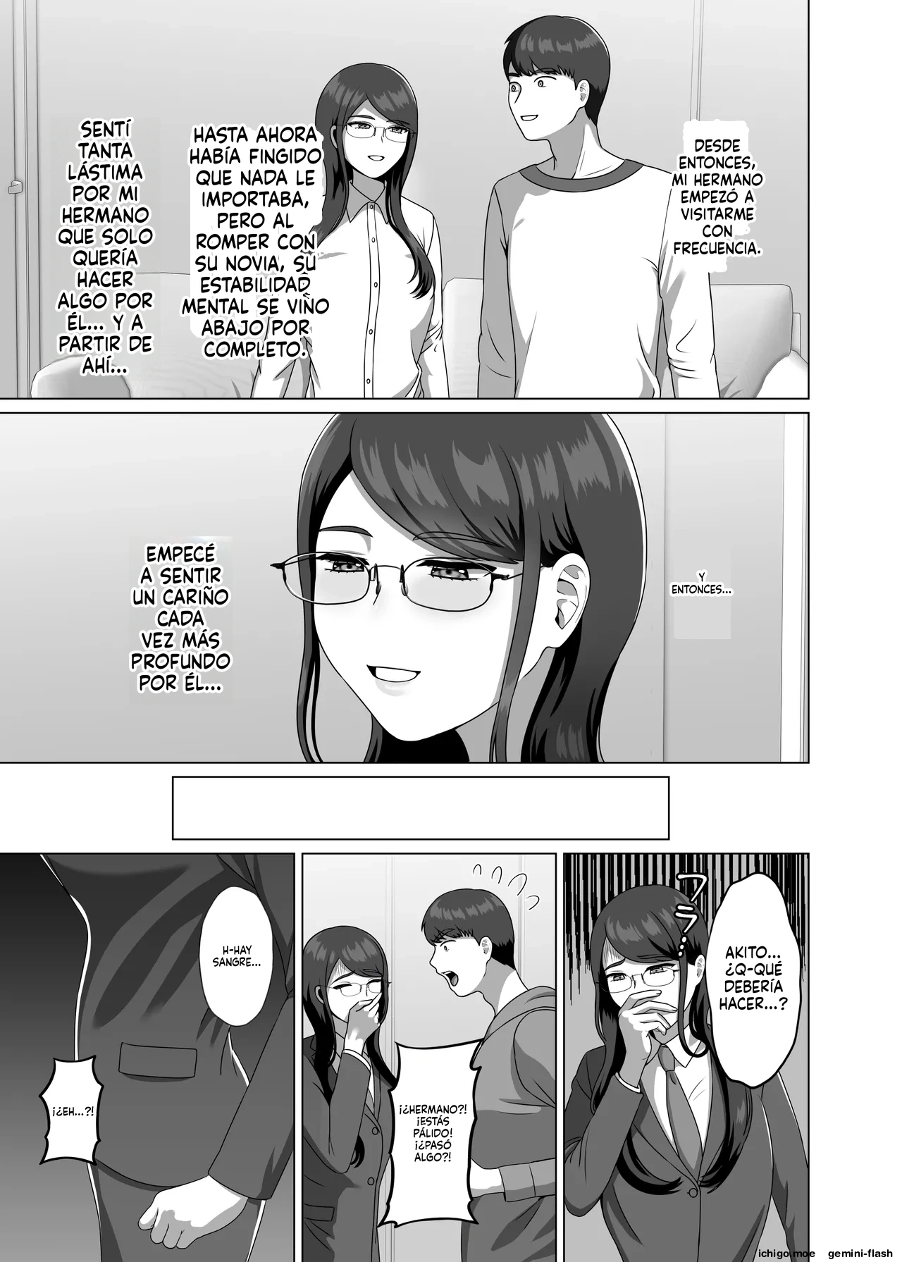 TS shita Ani ni Horete shimatta node Haramasete Kanzen ni Onna ni suru  MTL page 9 full