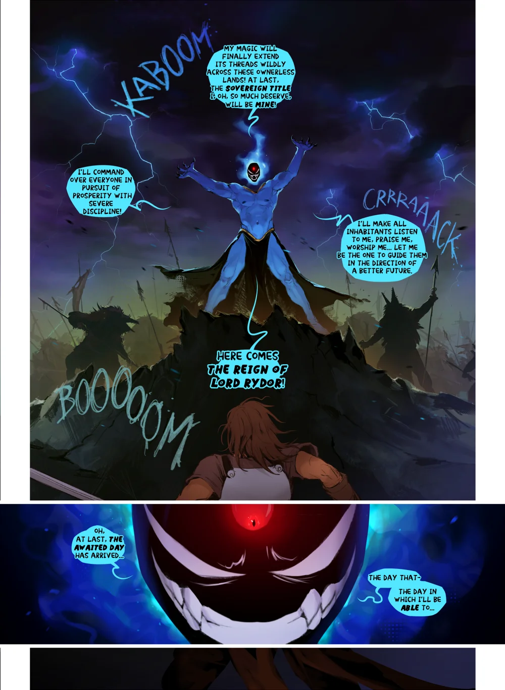 From the Dark Throne page 6 full
