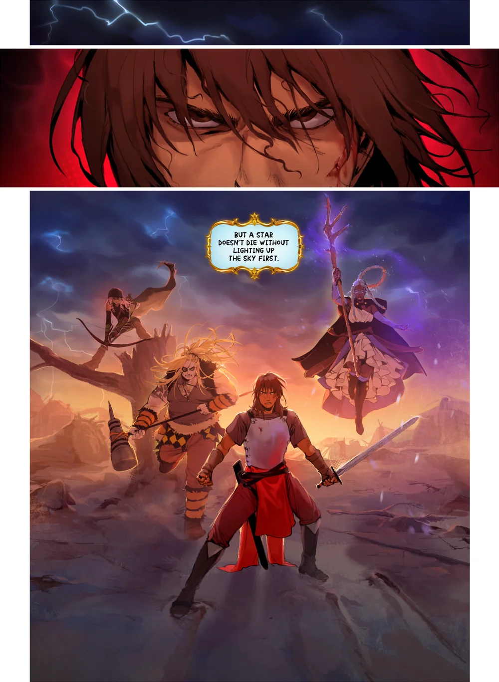 From the Dark Throne page 7 full