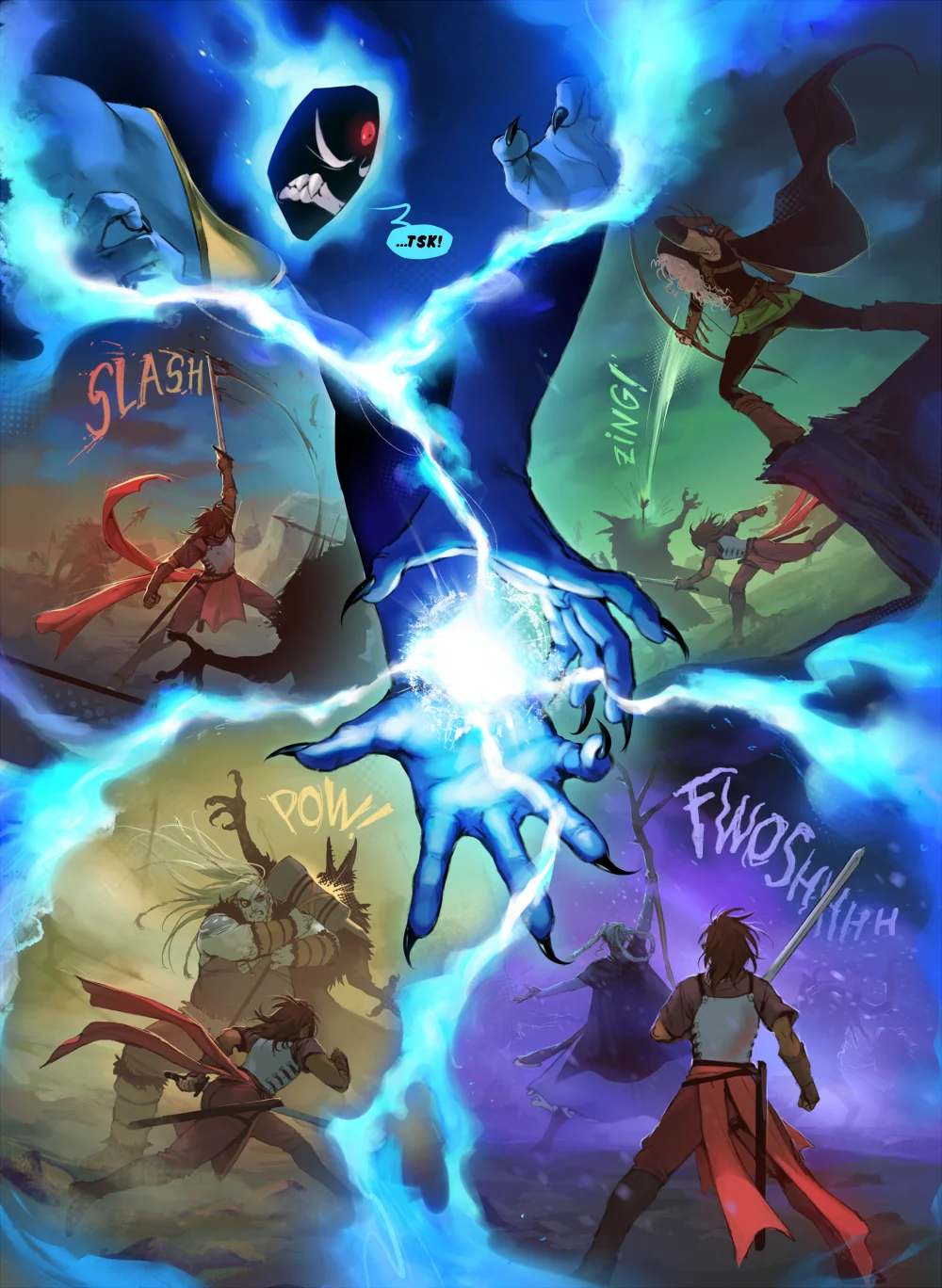 From the Dark Throne page 8 full