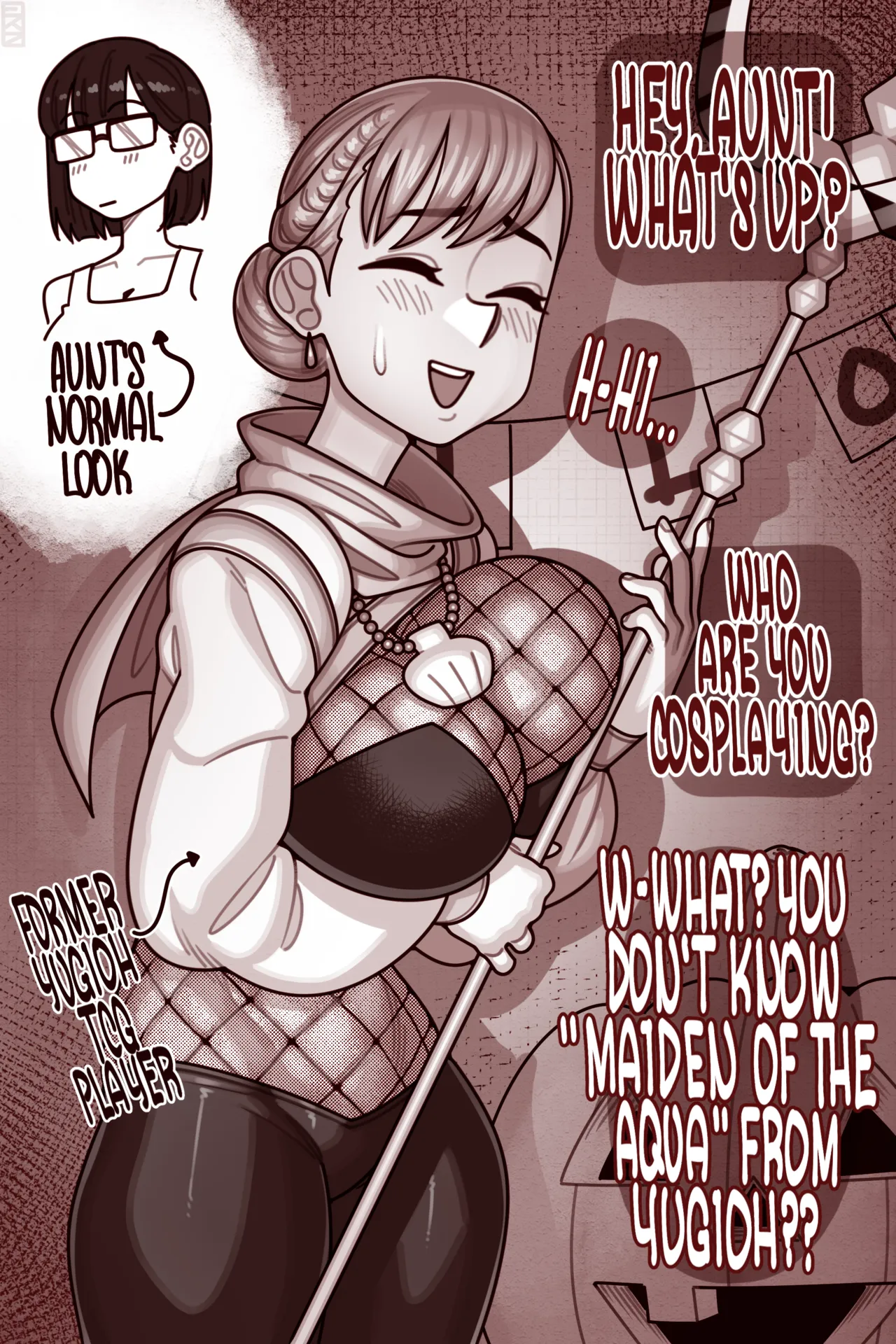 YUGIOH MAIDEN OF THE AQUA ZURI page 1 full