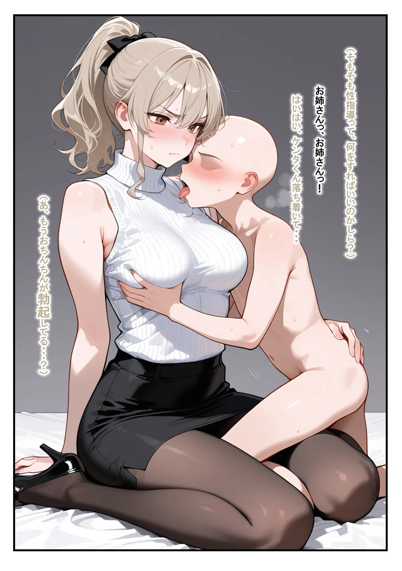 にわとりまんじゅう - 塾のお姉さんは常識改変されています～木原涼香編～【再投稿】 page 9 full