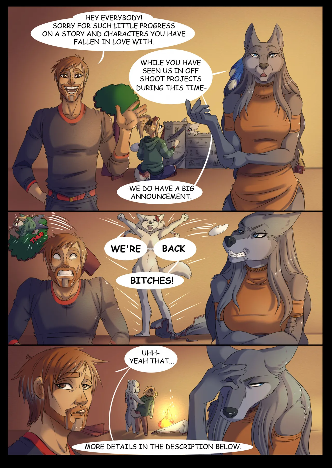 A Howl In The City page 2 full