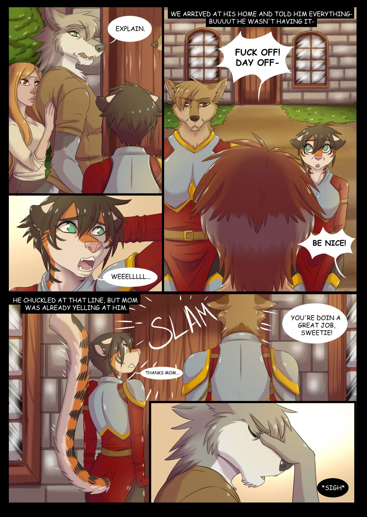 A Howl In The City page 6 full