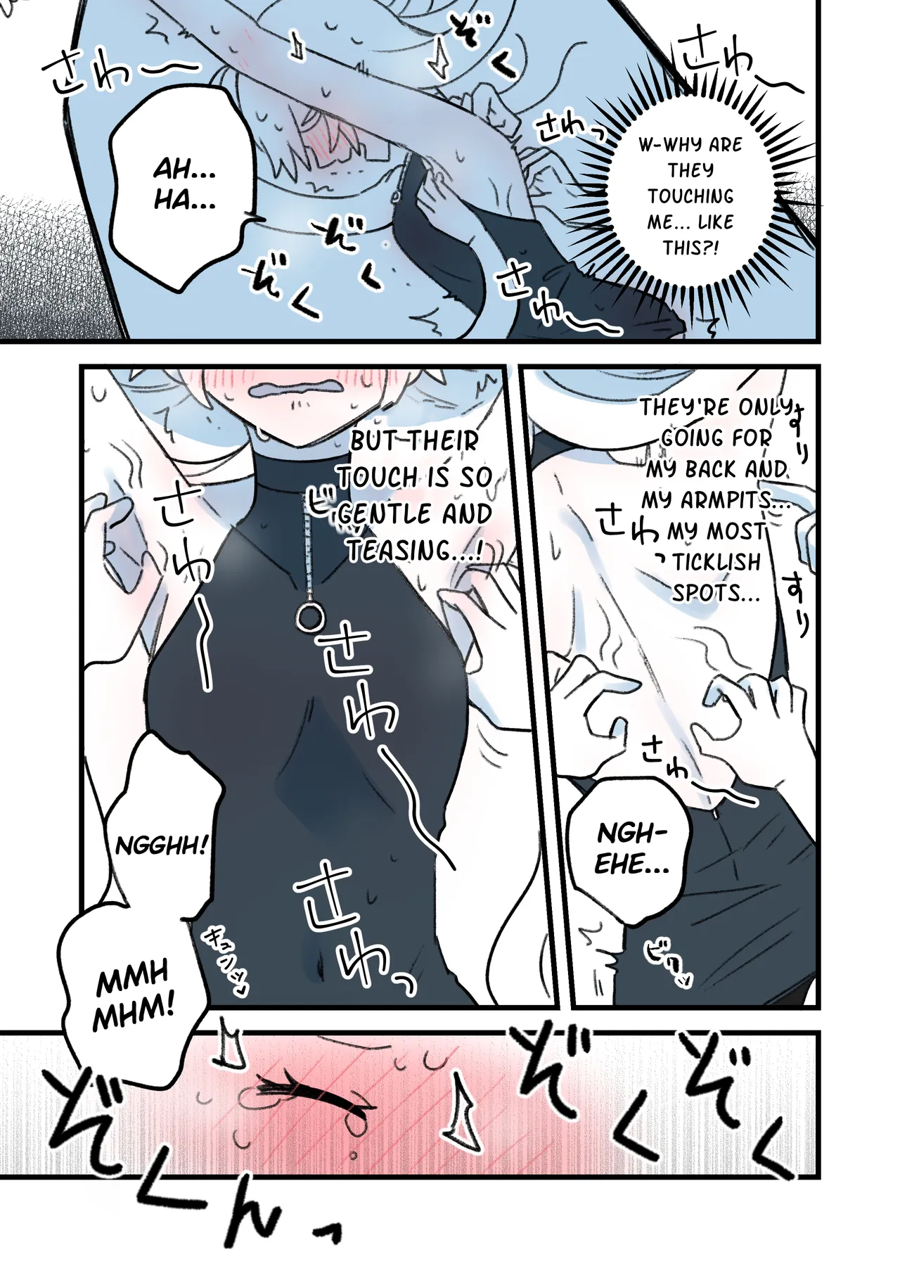 A Slender Girl Falls Into a Tickling Trap and Has Her Weak Spots Targeted page 9 full