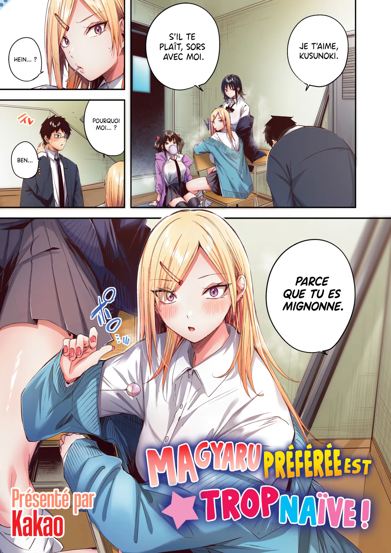 Oshi Gal to Tansaibou  | Ma Gyaru préférée est trop naïve ! page 1 full