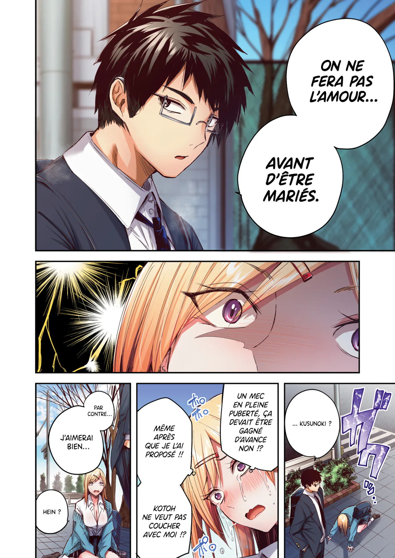Oshi Gal to Tansaibou  | Ma Gyaru préférée est trop naïve ! page 4 full