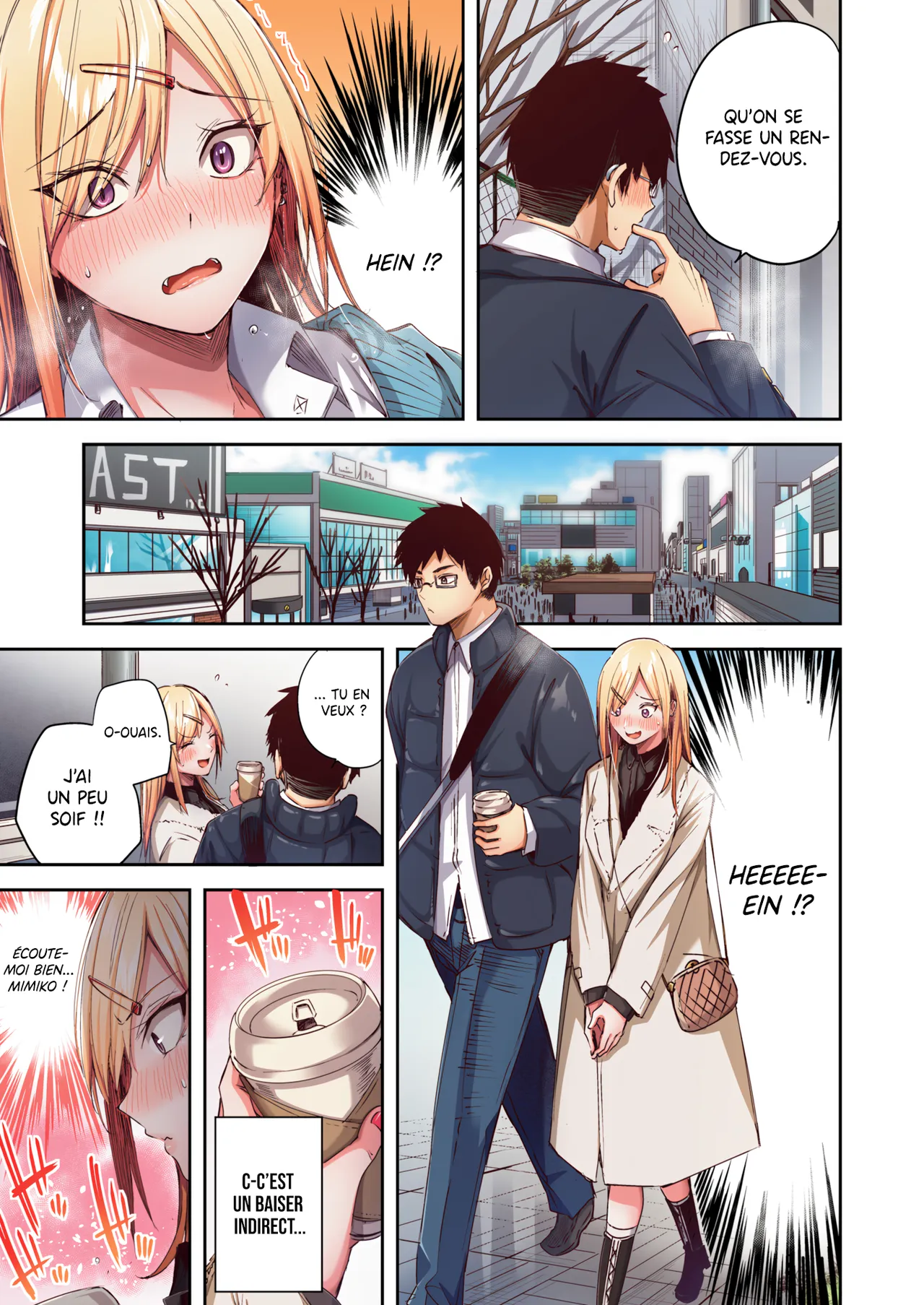 Oshi Gal to Tansaibou  | Ma Gyaru préférée est trop naïve ! page 5 full
