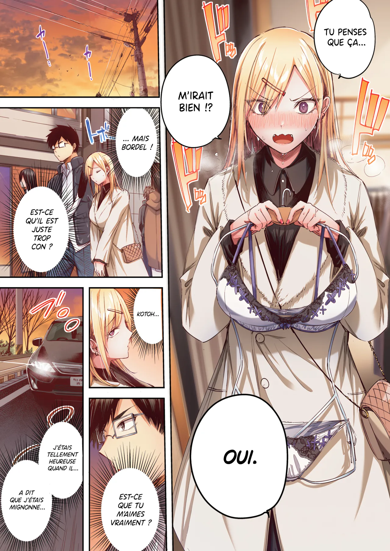 Oshi Gal to Tansaibou  | Ma Gyaru préférée est trop naïve ! page 7 full