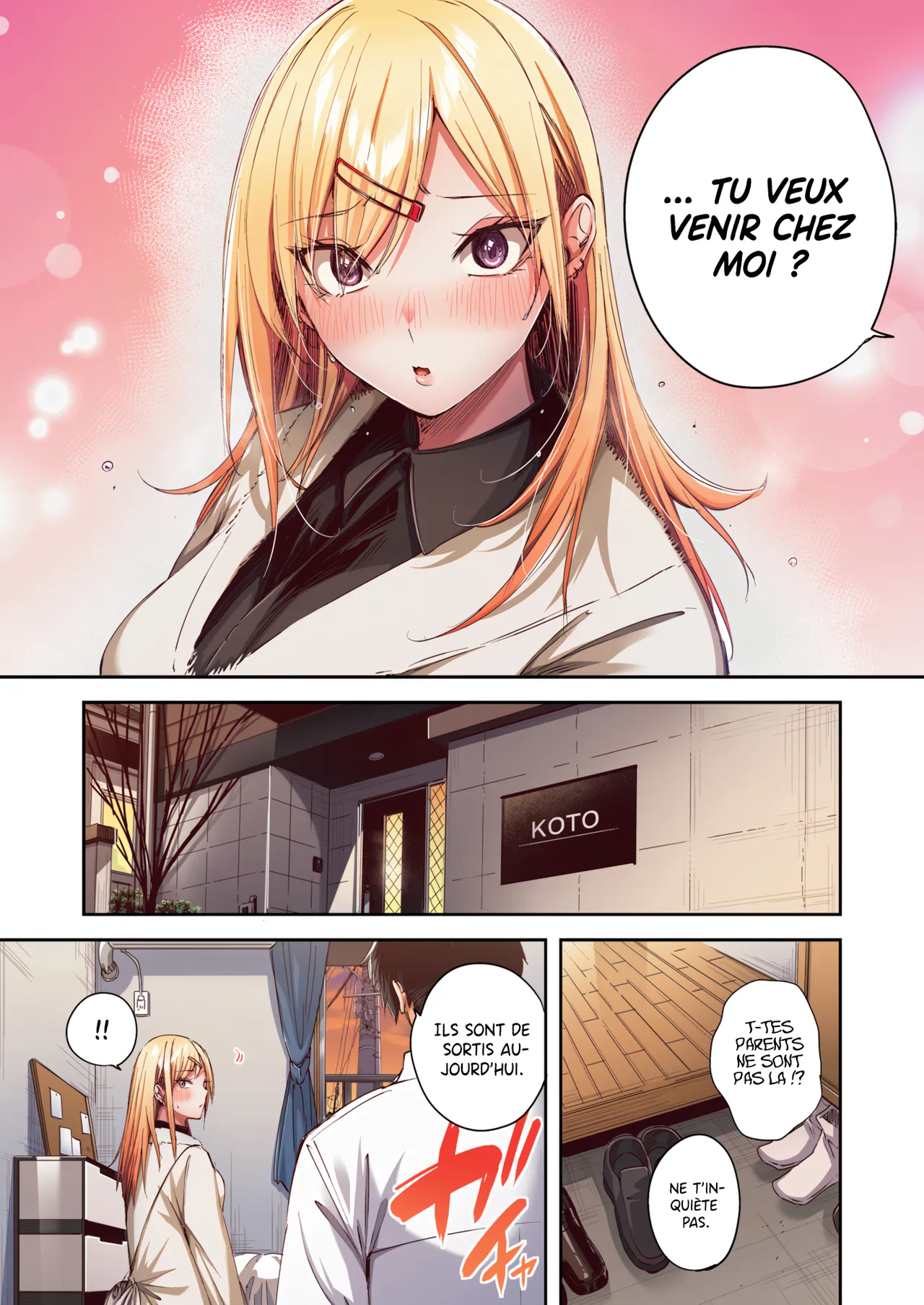 Oshi Gal to Tansaibou  | Ma Gyaru préférée est trop naïve ! page 9 full