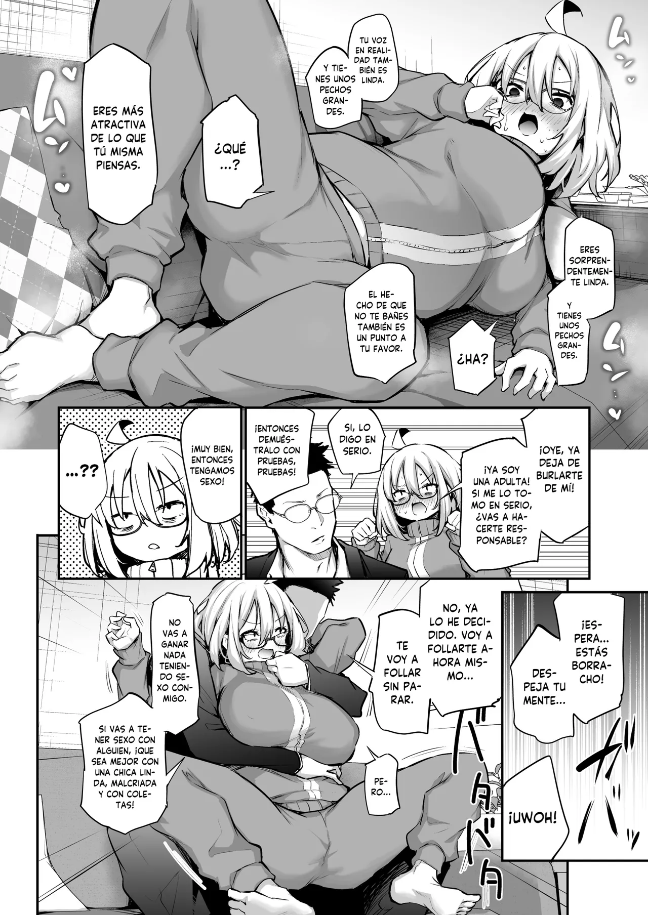 Furo Kyan Inkya Onna, Hatsu Kareshi Chinpo de Mesu ni Naru page 8 full