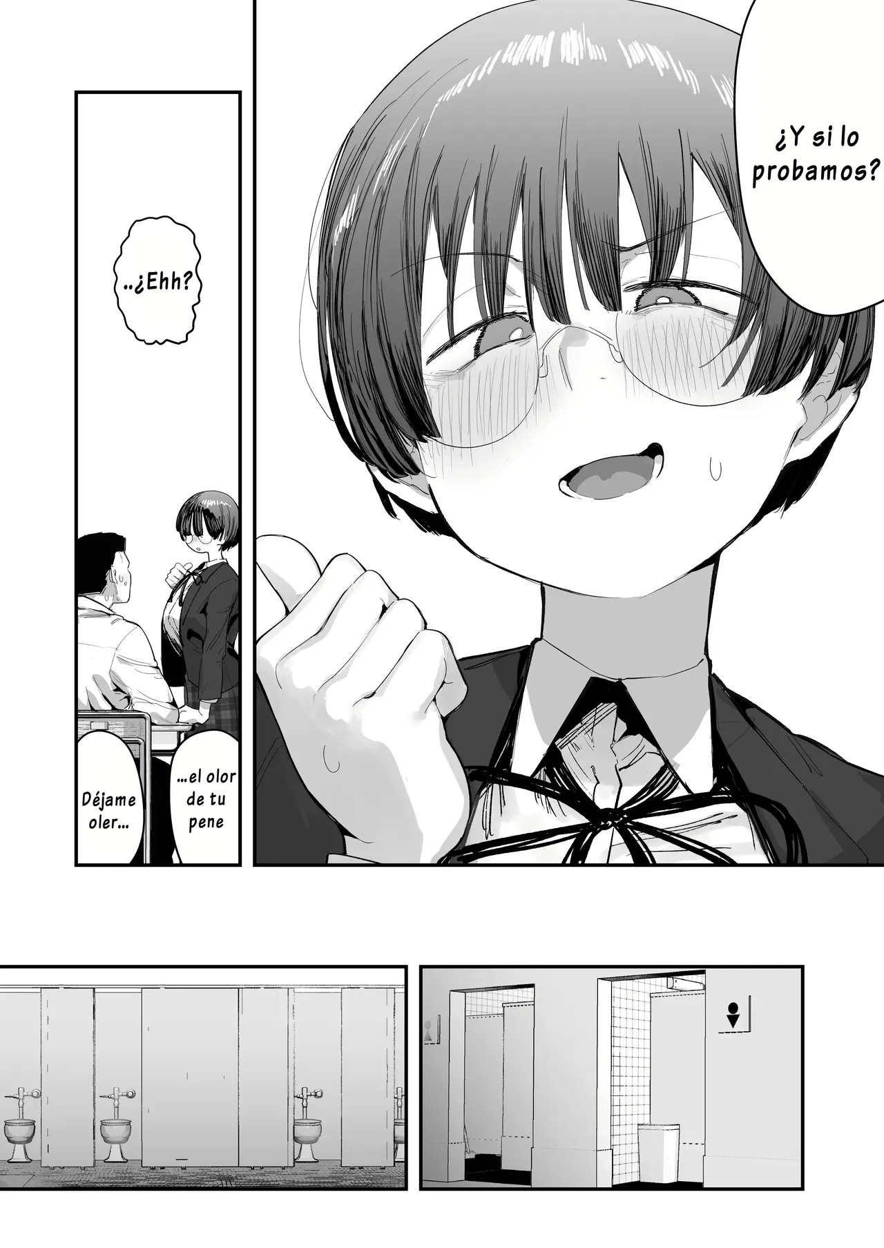 Bokutachi, Seiheki Friend. ~Onna Tomodachi no Aidokusho wa Ore no Daisuki na “Chin Kagi Ero Manga” deshita~｜Amigos de Fetichistas ~El Manga Favorito de mi Amiga Resultó ser del “Género Erótico Sobre oler Penes” que Tanto me Gusta~ page 8 full