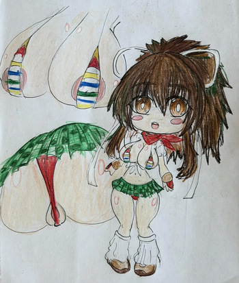 Senran Kagura Fan arts cover