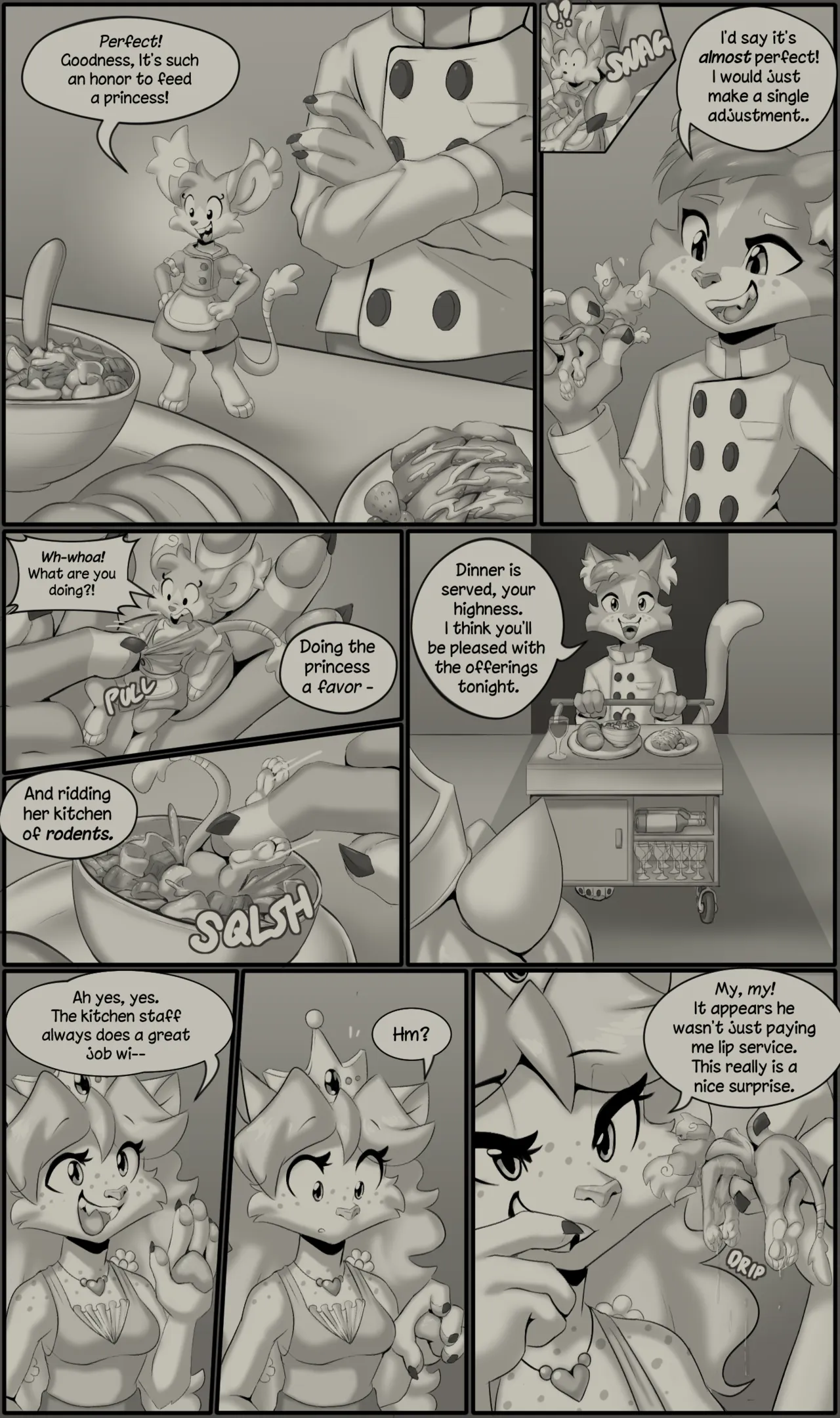Feeding a Princess page 1 full