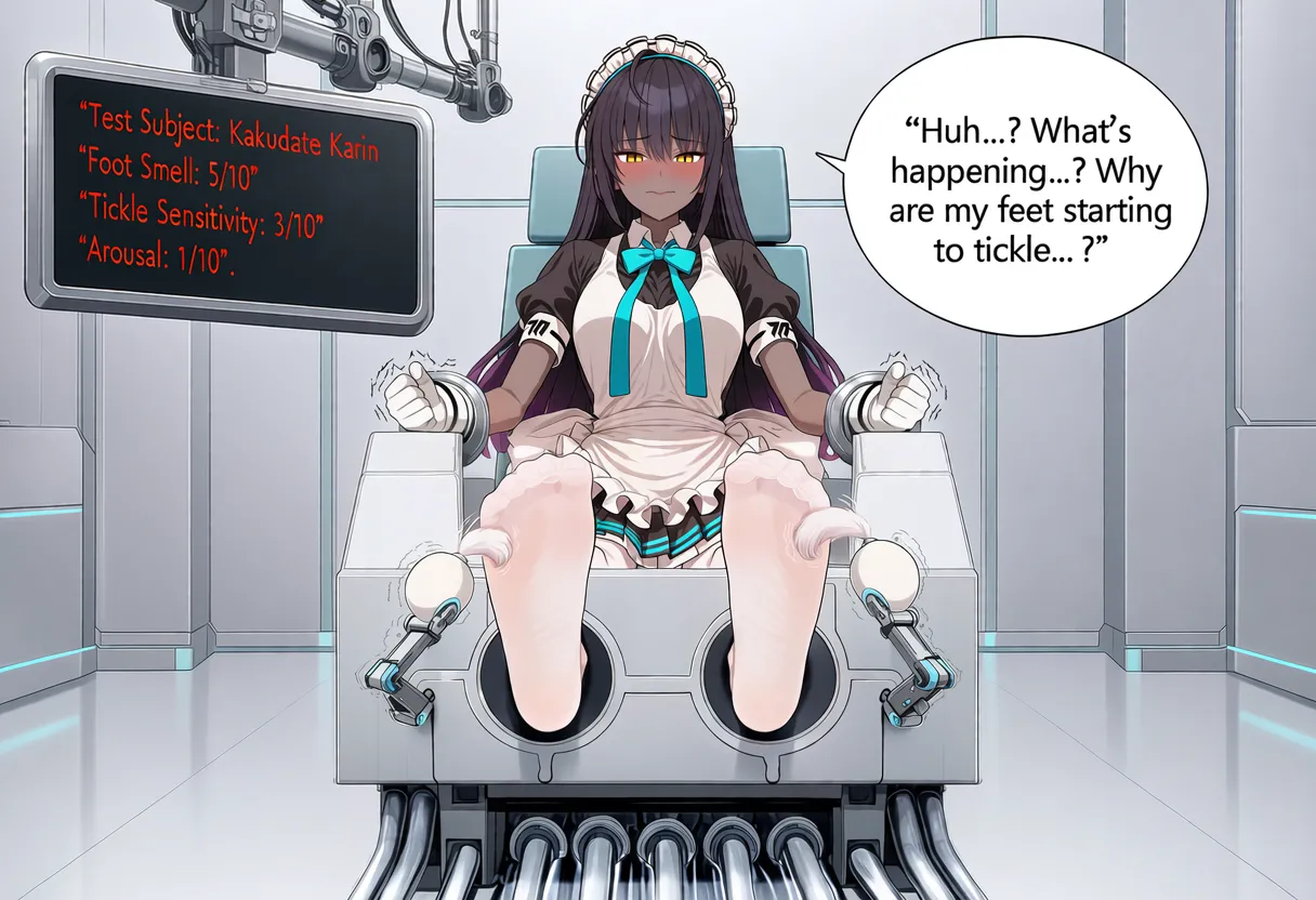 Karin's Foot Fetish Experiment — Smell, Tickling &amp; Sensory Overload page 4 full