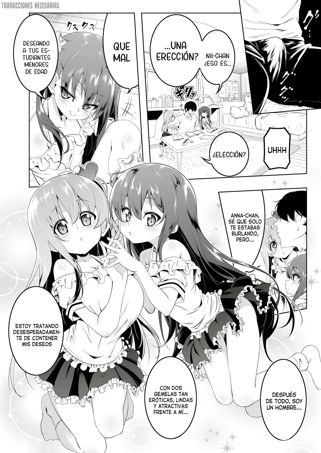 Gakkou Tokidoki Sex Ya-san 3-jikanme | Por las noches la escuela se vuelve un burdel, 3er Periodo ~Edición Gemelas Lascivas~ page 5 full