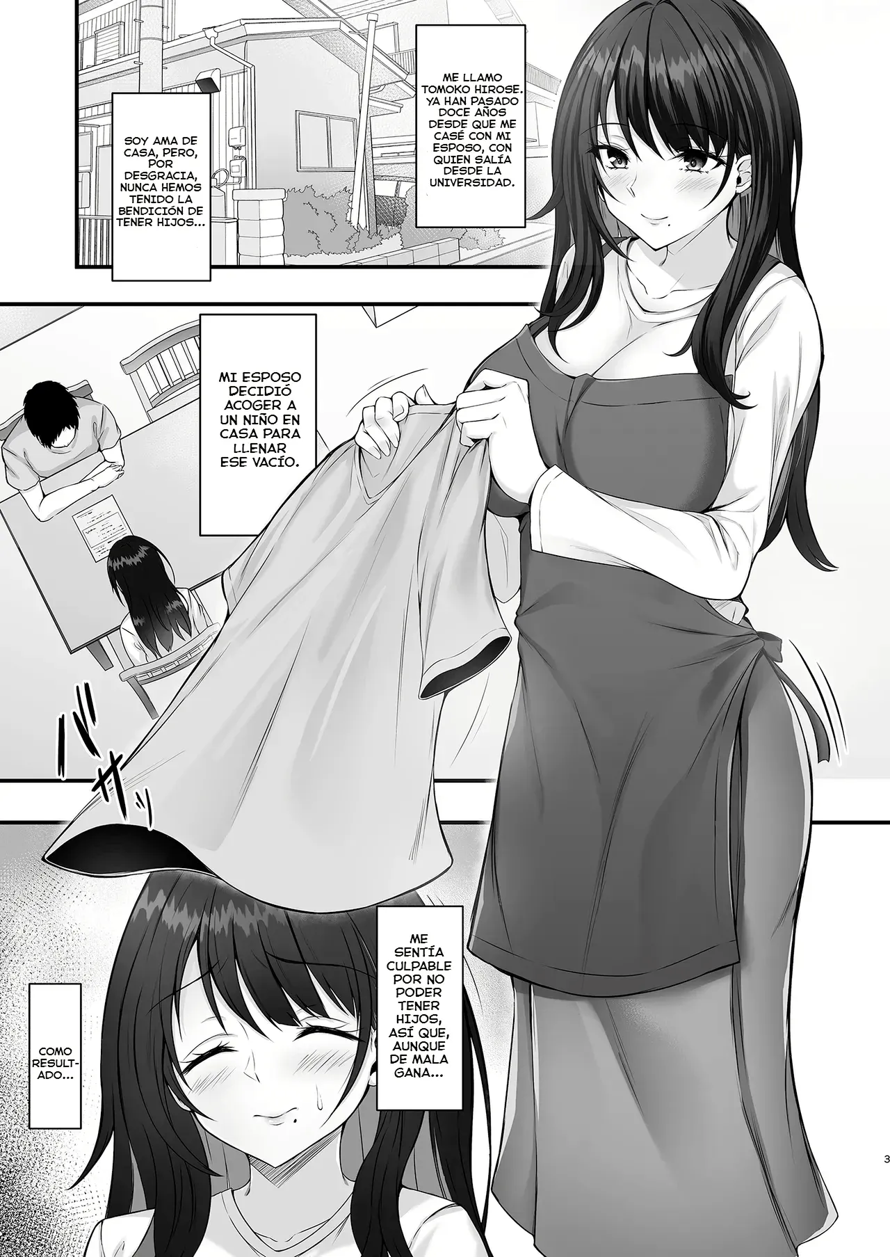 Homestay Saki no Mama-san ga Boku no Dekamara de Ikimakutta Hanashi｜La Historia de cómo la Mujer que me Acogió en su Casa se Corra Una y Otra Vez con Mi Enorme Polla page 3 full