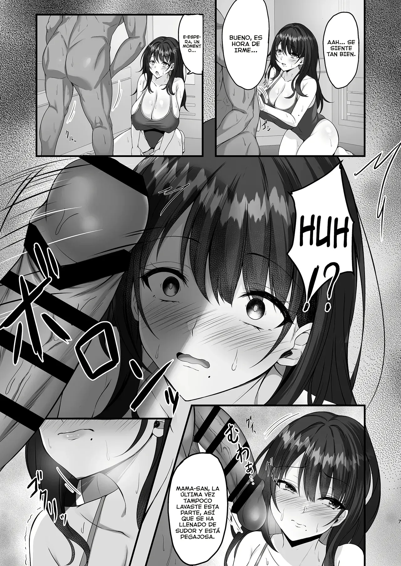Homestay Saki no Mama-san ga Boku no Dekamara de Ikimakutta Hanashi｜La Historia de cómo la Mujer que me Acogió en su Casa se Corra Una y Otra Vez con Mi Enorme Polla page 7 full