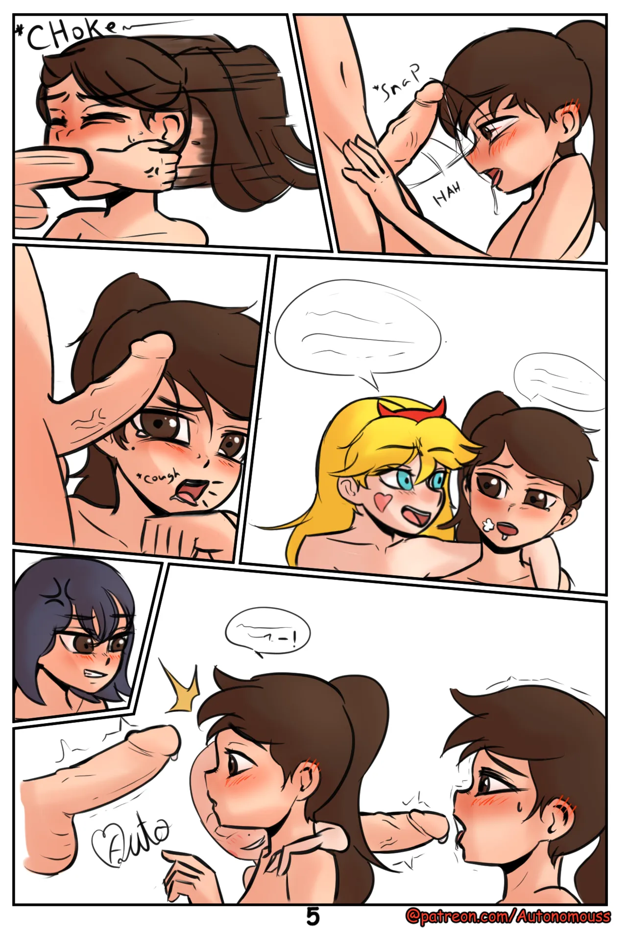 Marco's 1st 3some As A Gurl!? page 5 full