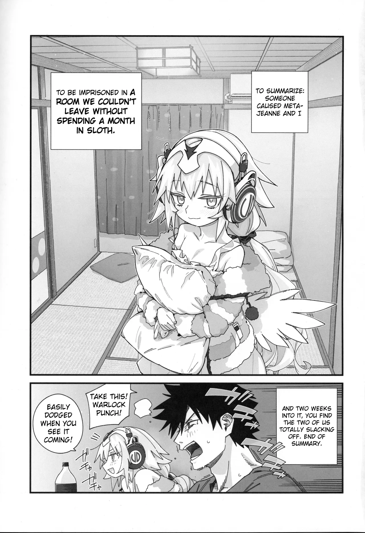 Ikkagetsukan Taida ni Kurasanai to Derarenai Granato | A Granato You Can't Leave Without Spending a Month in Sloth page 2 full