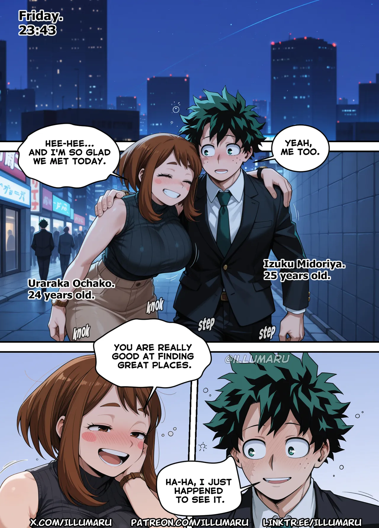 My hero night date page 2 full