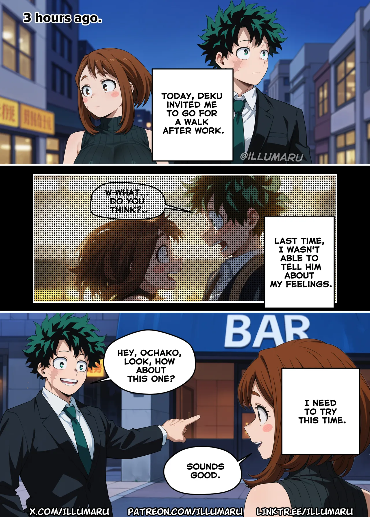 My hero night date page 4 full