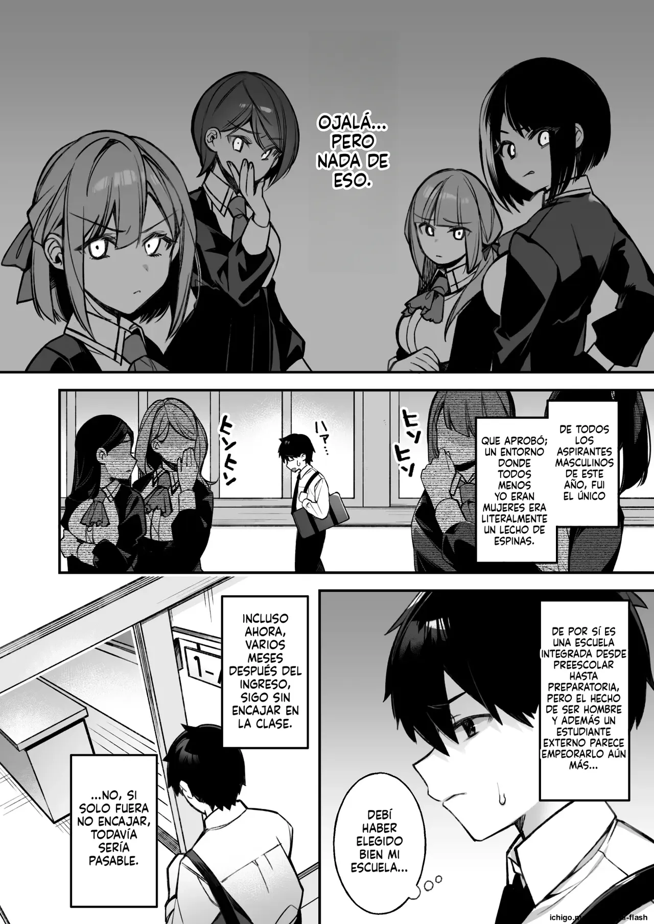 Okasare Saimin Danshi Hitori Shika Inai Gakuen de Seikaku Saiaku no Ijimekko ni Okasaremakuru Soushuuhen  MTL page 3 full