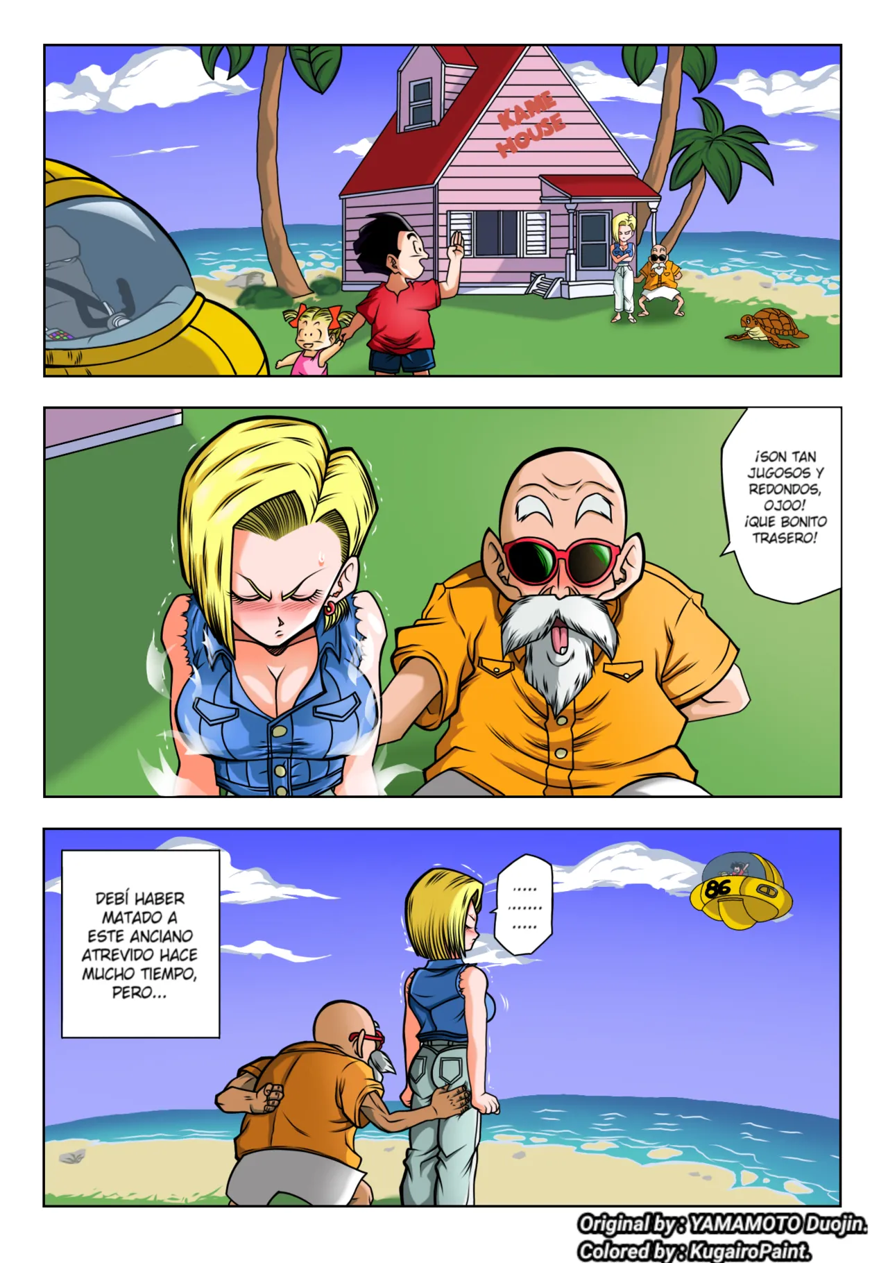08 No.18 y el Maestro Roshi - page 2 full