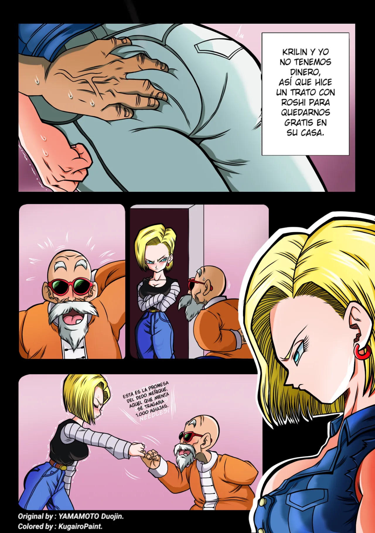 08 No.18 y el Maestro Roshi - page 3 full