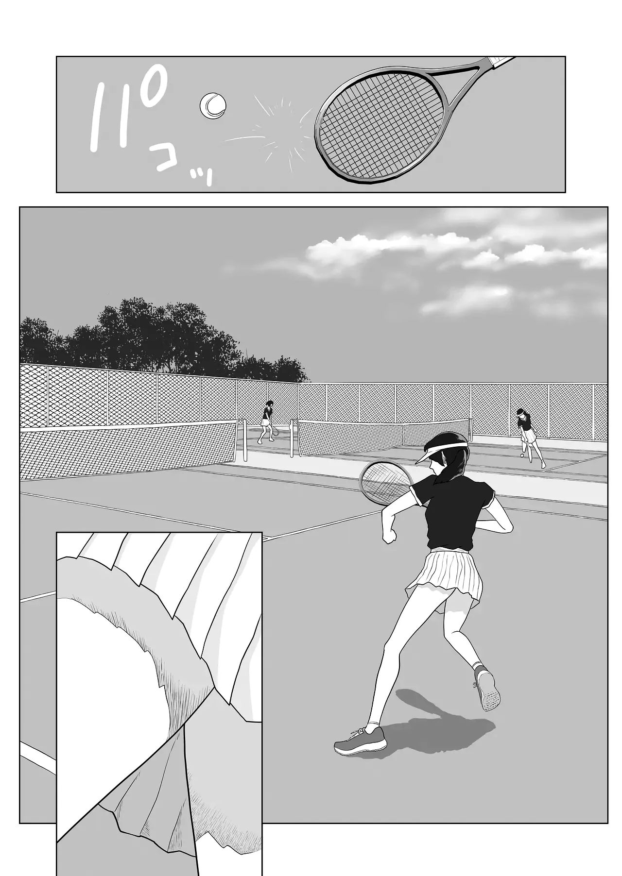 Onna to Futanari no Gakuen 3 Tennis-bu to Suiei-bu | Girls &amp; Futanari Academy 3: The Tennis and Swimming Clubs page 3 full