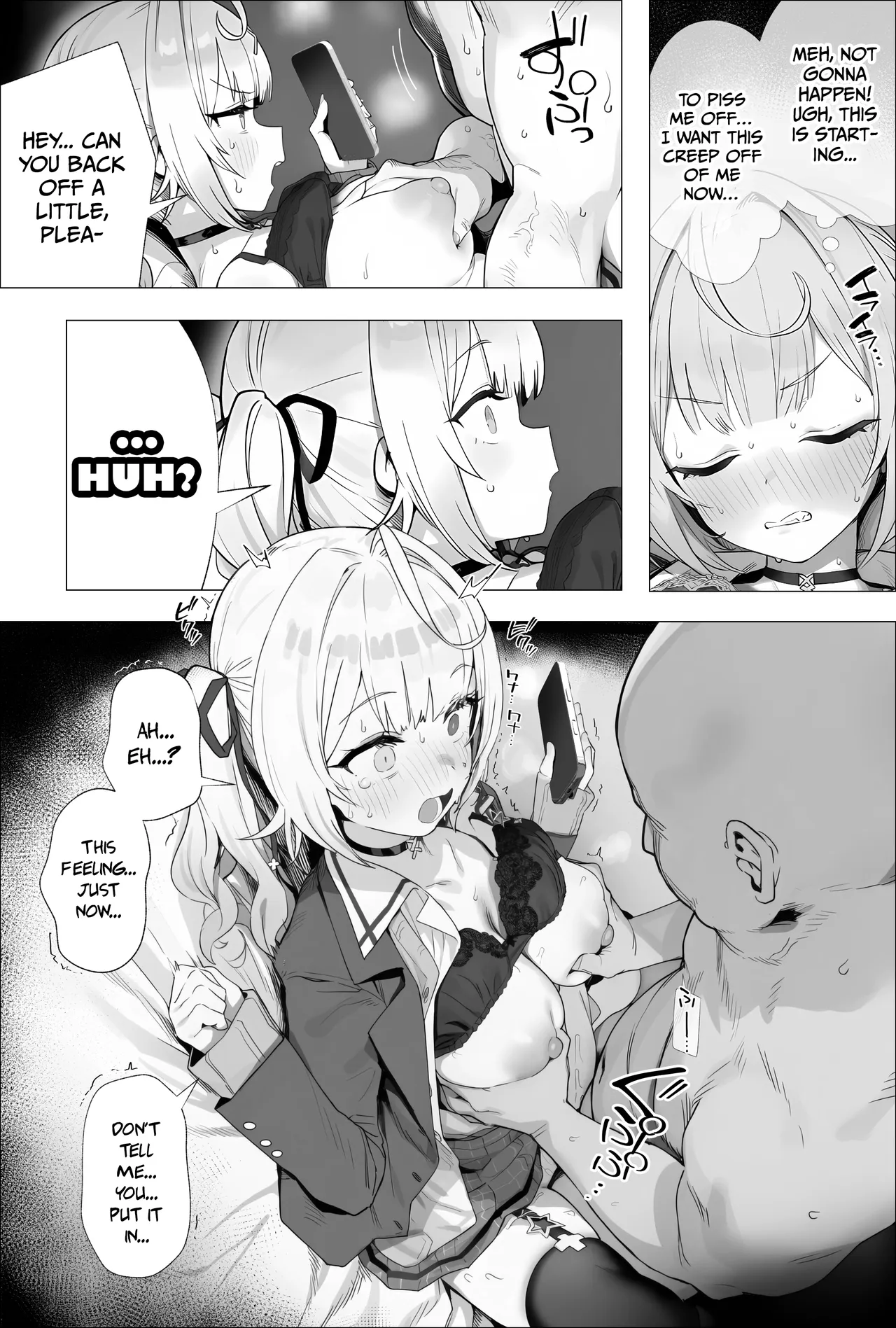 A story about a VTuber and a middle-aged man getting intimate and having sex page 5 full