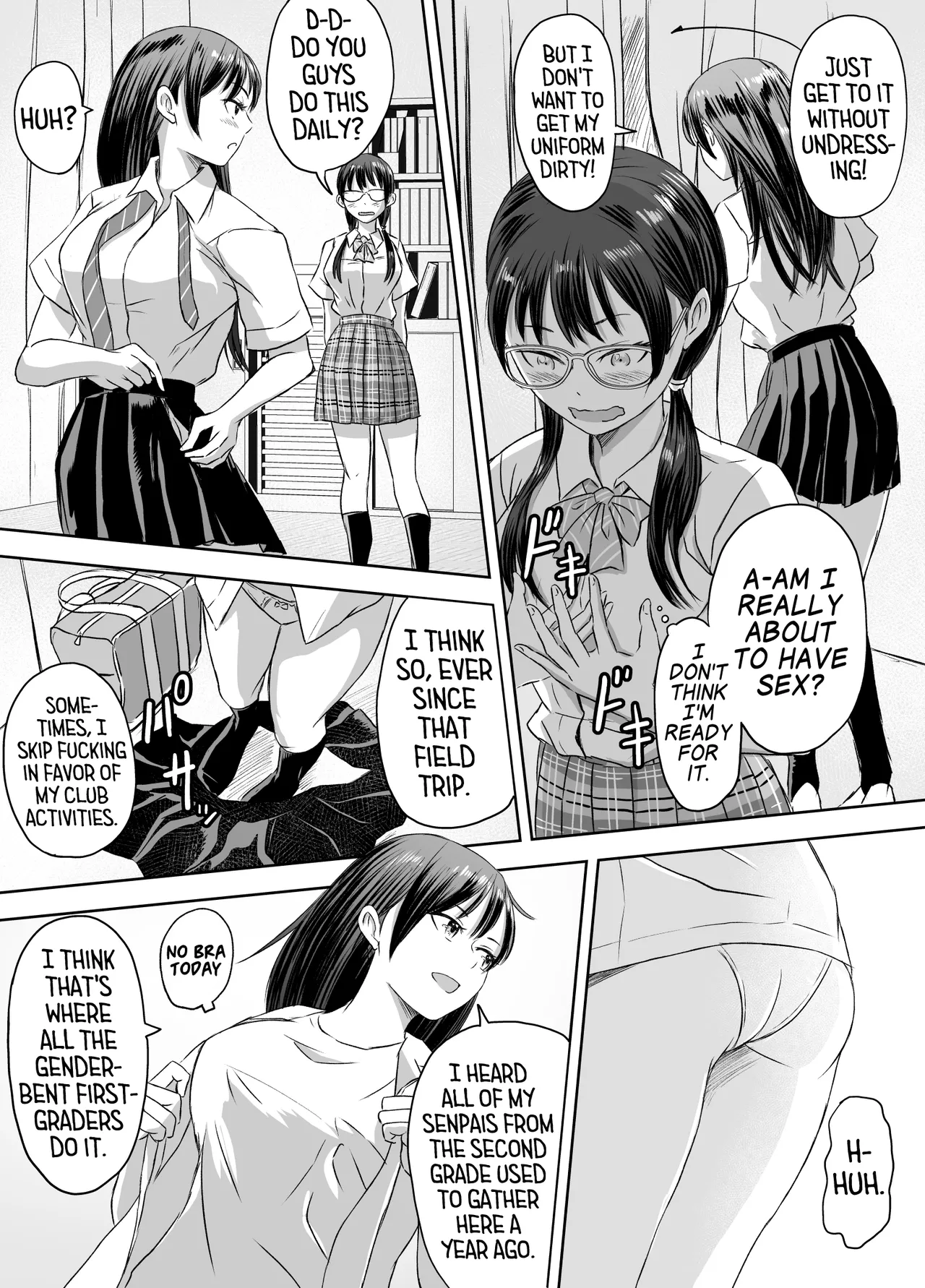 Joshikousei ni Natta Mama Tanoshimu Gakuen Seikatsu Ep.1 Maiden-Senpai | Enjoying the Life After Turning into a Schoolgirl Ep.1 Maiden-Senpai page 10 full
