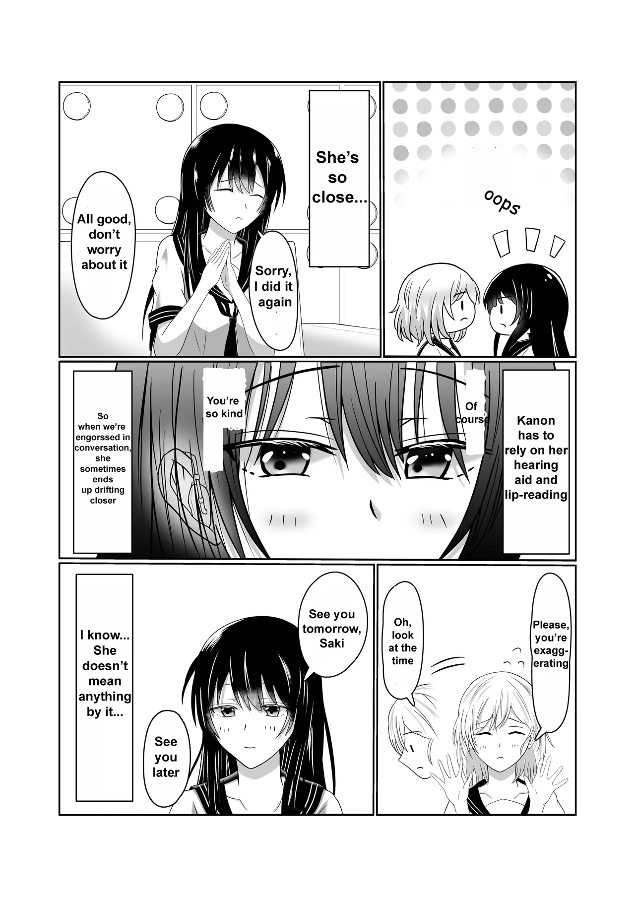 A Book About Saki Imagining Lesbian Sex with Kanon page 7 full