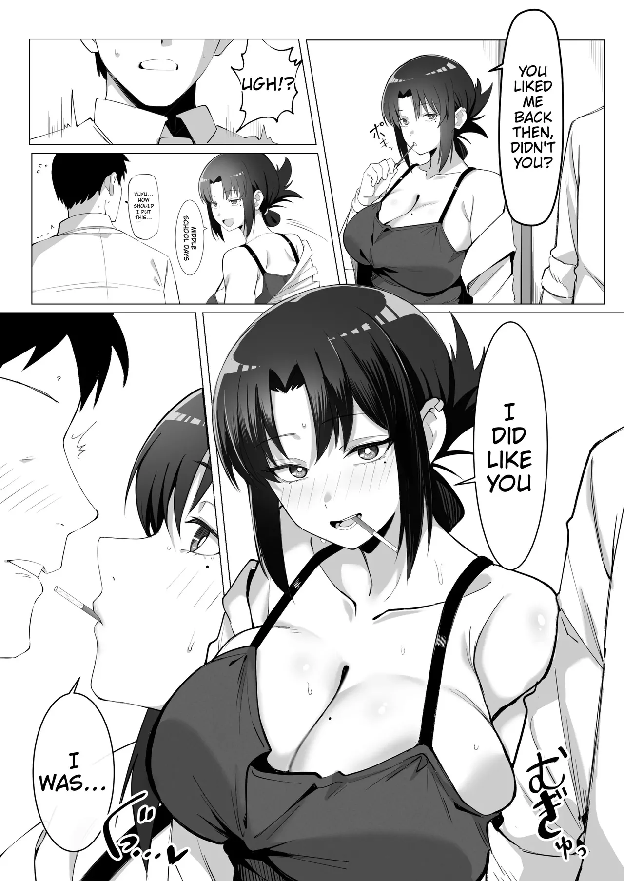 Reuniting after 15 years, the unmarried older sister who runs the penny candy shop is a total knockout. page 10 full