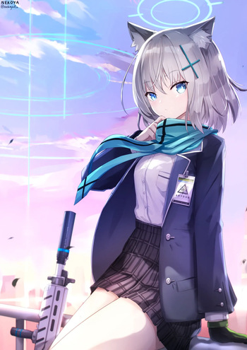 猫屋 Blue Archive uncensored cover